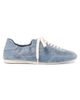SIMKHAI Women's Georgie Denim & Suede Low-Top Sneakers - 1
