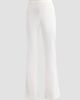 SIMKHAI Women's Gia Cotton-Blend Kick-Flare Pants - 6