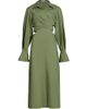 SIMKHAI Women's Giulia Linen-Blend Wrap Maxi Dress - 8