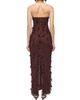 SIMKHAI Women's Iridessa Beaded Fishnet Gown - 4