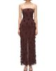 SIMKHAI Women's Iridessa Beaded Fishnet Gown - 6