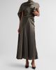 SIMKHAI Women's Jacka Mock Turtleneck Cape Midi Dress - 2