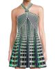 SIMKHAI Women's Jenna Striped Knit Halterneck Minidress - 3