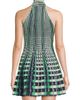 SIMKHAI Women's Jenna Striped Knit Halterneck Minidress - 5