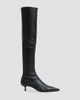 SIMKHAI Women's Joni 45MM Leather Over-the-Knee Boots - 4