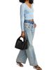 SIMKHAI Women's Kove Double-Waistband Jeans - 2