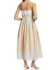 SIMKHAI Women's Lilianna Poplin Lace Combo Midi-Dress - 5