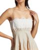 SIMKHAI Women's Lilianna Poplin Lace Combo Midi-Dress - 6