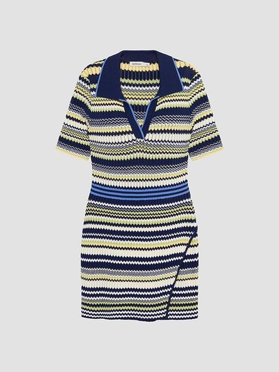 SIMKHAI Women's Lira Polo Wrap Mini Dress