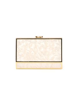 SIMKHAI Women's Maddox Marble-Finish Acrylic Convertible Clutch