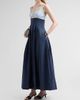 SIMKHAI Women's Maddy Cotton-Blend Cut-Out Midi Dress - 4