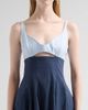SIMKHAI Women's Maddy Cotton-Blend Cut-Out Midi Dress - 5