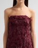 SIMKHAI Women's Malvina Feather Strapless Gown - 5