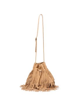 SIMKHAI Women's Marena Fringed Suede Crossbody Bag
