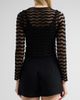 SIMKHAI Women's Maxime Sheer Chevron Cardigan - 3