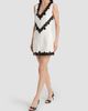 SIMKHAI Women's Minna Contrast Lace Appliqué Mini Dress - 2