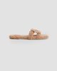 SIMKHAI Women's Monogram Shearling Sandals - 1