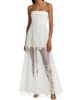 SIMKHAI Women's Rennis Lace Bustier Gown - 3