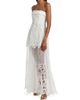 SIMKHAI Women's Rennis Lace Bustier Gown - 4