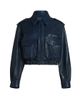 SIMKHAI Women's Roland Leather Crop Jacket - 1