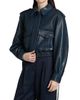 SIMKHAI Women's Roland Leather Crop Jacket - 4