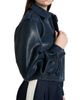 SIMKHAI Women's Roland Leather Crop Jacket - 6