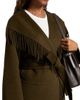 SIMKHAI Women's Rowen Fringed Wool-Blend Jacket - 6