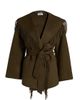 SIMKHAI Women's Rowen Fringed Wool-Blend Jacket - 8