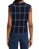 SIMKHAI Women's Rozzi Windowpane Cashmere Vest - 5