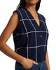 SIMKHAI Women's Rozzi Windowpane Cashmere Vest - 6