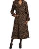 SIMKHAI Women's Rumi Leopard-Print Long Coat - 2