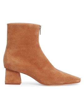 SIMKHAI Women's Ryder 50MM Suede Block-Heel Boots
