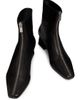 SIMKHAI Women's Ryder Zip-Front Leather Boots - 4