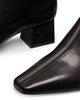 SIMKHAI Women's Ryder Zip-Front Leather Boots - 6