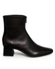 SIMKHAI Women's Ryder Zip-Front Leather Boots - 7
