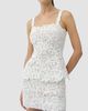 SIMKHAI Women's Rylin Floral Lace Peplum Mini Dress - 1