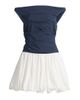 SIMKHAI Women's Salina Two-Tone Off-The-Shoulder Bubble Minidress - 8