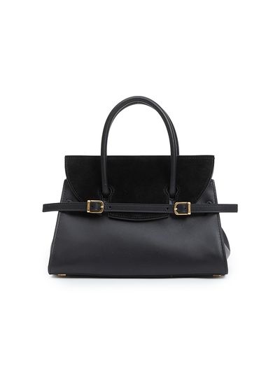 SIMKHAI Women's Small River Leather Top Handle Bag