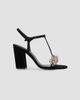 SIMKHAI Women's Stacey 95MM Embellished Satin Sandals - 7