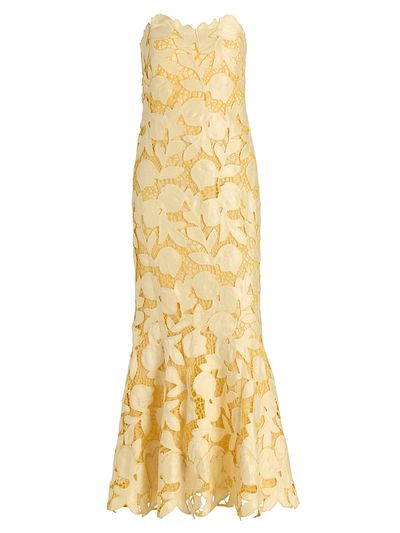 SIMKHAI Women's Valletta Strapless Midi-Dress