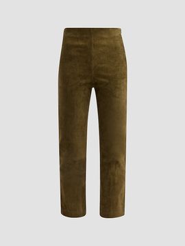SIMKHAI Women's Veda Suede Crop Pants