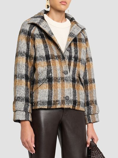 SIMKHAI Women's Virelle Plaid Jacket