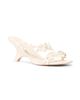 SIMKHAI Women's Willow 75MM Floral-Appliqué Leather Wedge Sandals - 2