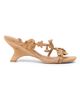 SIMKHAI Women's Willow 75MM Flower-Appliqué Suede Sandals - 1