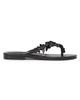 SIMKHAI Women's Willow Flower-Appliqué Leather Thong Sandals - 1
