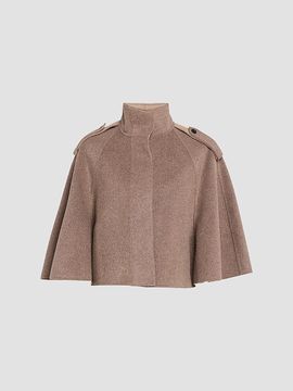 SIMKHAI Women's Yara Wool-Blend Cape Jacket