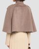 SIMKHAI Women's Yara Wool-Blend Cape Jacket - 3