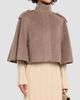 SIMKHAI Women's Yara Wool-Blend Cape Jacket - 4