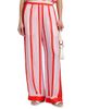 SIMKHAI Women's Zuna Striped Silk-Blend Pajama Pants - 3