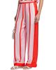 SIMKHAI Women's Zuna Striped Silk-Blend Pajama Pants - 4